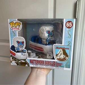 Disney Matterhorn Bobsled funko pop NEW in box